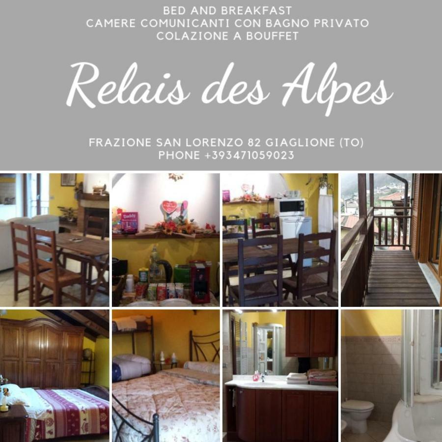 Relais Des Alpes Bed and Breakfast Susa Exteriör bild